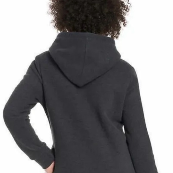 COPY - Puma Youth Girls Fleece Hoodie in Grey - Picture 8 of 8